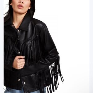 Steve Madden Fringe Jacket, Size Small, Worn Once